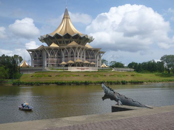 Sídlo vlády malajského spolkového státu Sarawak