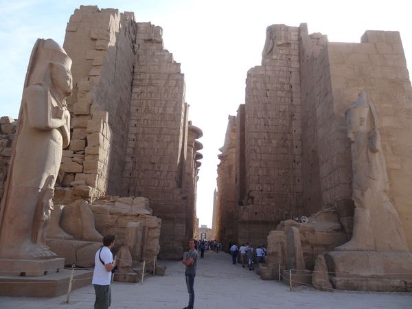 Jde o největší chrámový komplex starověkého Egypta.
