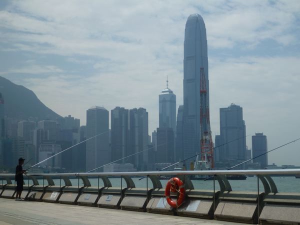 Two International Finance Centre (2. nejvyšší budova v Hong Kongu - 416 m)