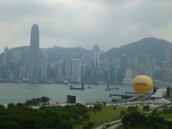 Pohled na ostrov Hong Kong