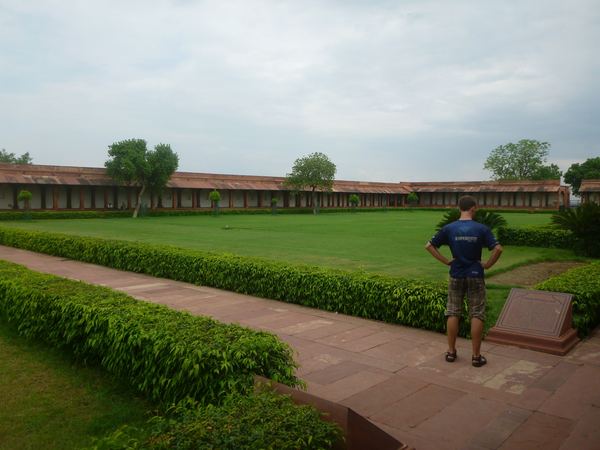 Diwan-i-Khas - pavilon určený k veřejné audienci.