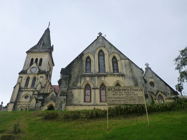 St. Andrew's Church z roku 1843 údajně dokáže pojmout až 150 osob.
