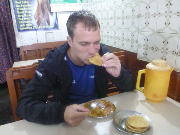 Poslední snídaně (mimochodem byla opravdu výborná) ...