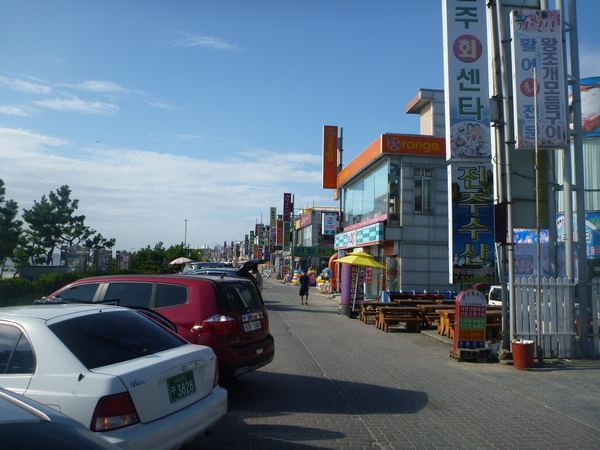 Promenáda v Daecheonu