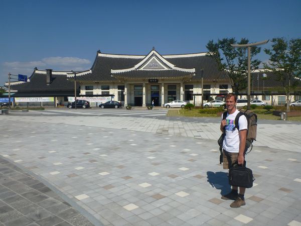 Vlaková stanice v Jeonju
