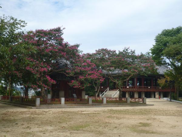 Omokdae - odpočinkový pavilon