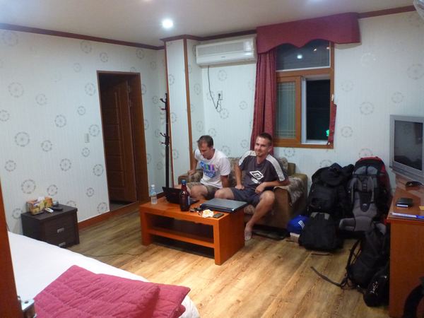 Pohodička na hotelu v Jeju