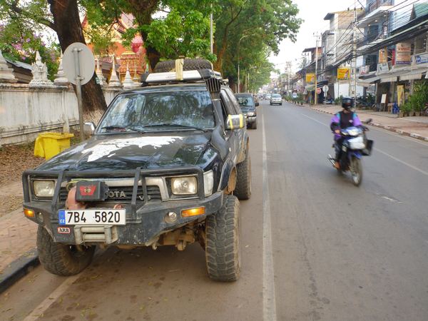 Po Vang Viengu navštěvujeme hlavní město Laosu - Vientiane.