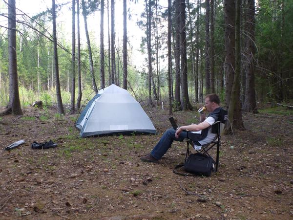 ...a po náročném přejezdu opět relax.