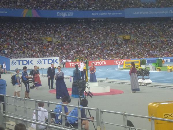 Medailistky běhu na 200 m