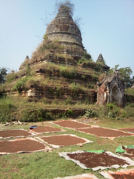 Myanmarem s mobilem v ruce – fotografie 59