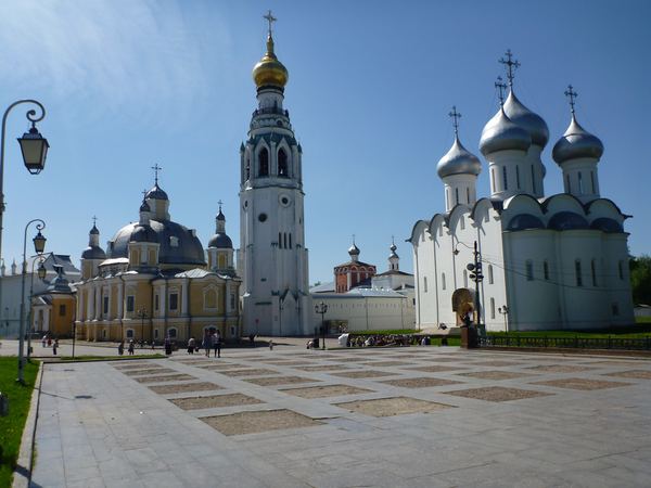 ...pohled na vologdský kremlin.