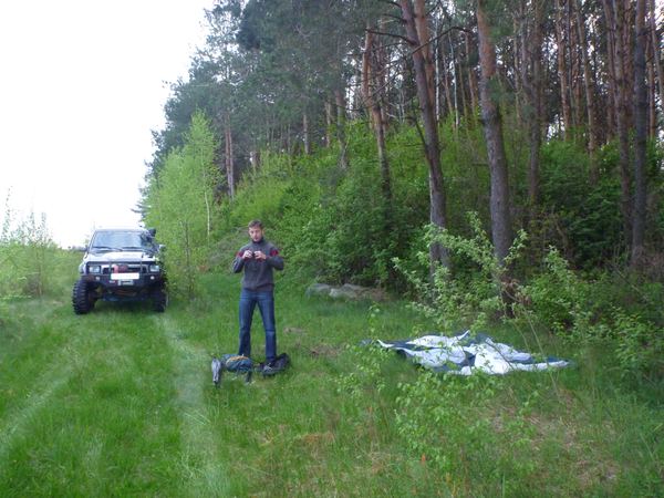 ...konkrétně někde poblíž vesnice Maistrova Volya.