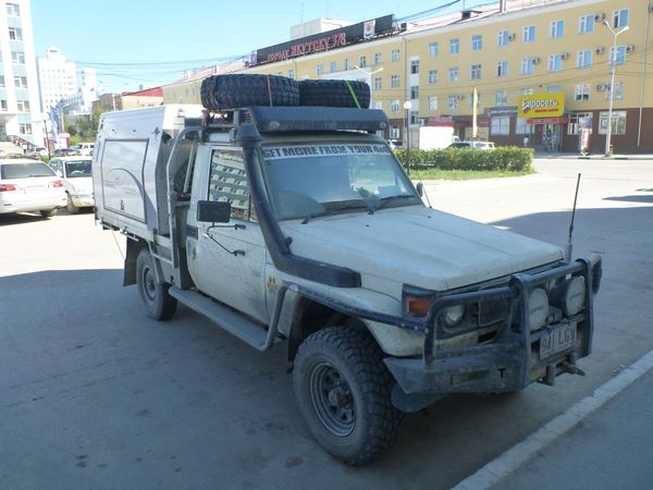 Australská výprava, se členy jsme se však nepotkali.