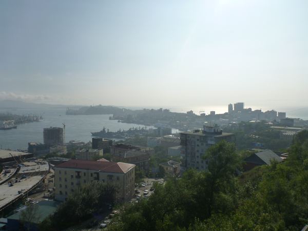 Vyhlídka nad Vladivostokem