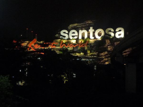 Ostrov Sentosa...