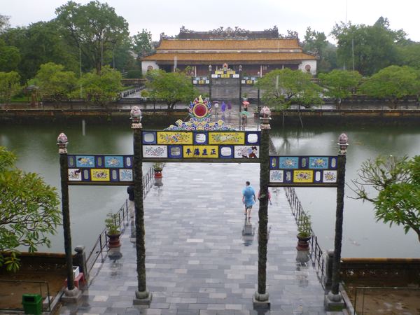 Hue - Thai Hoa palác uvnitř císařské citadely