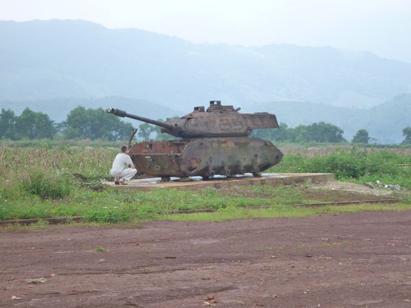 Vietnamské DMZ - americká základna Khe Sanh