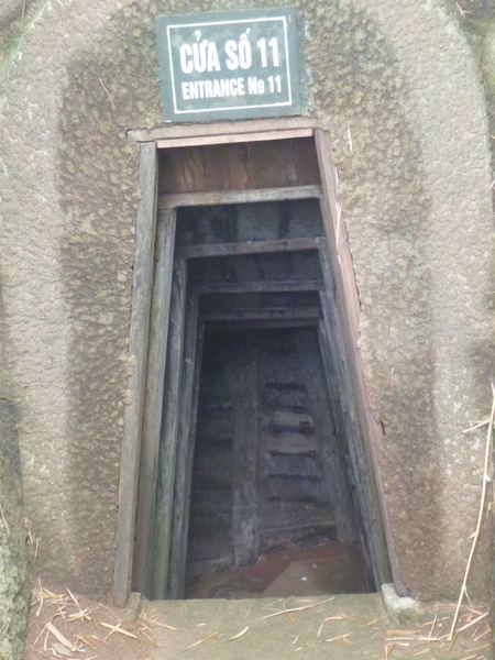 Vietnamské DMZ - tunely Vinh Moc - zde po mnoho let žili lidé z přilehlé oblasti