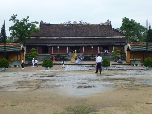 Hue - Thai Hoa palác uvnitř císařské citadely
