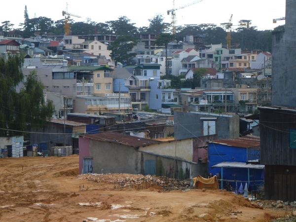 Da Lat - slumy a francouzské vilky