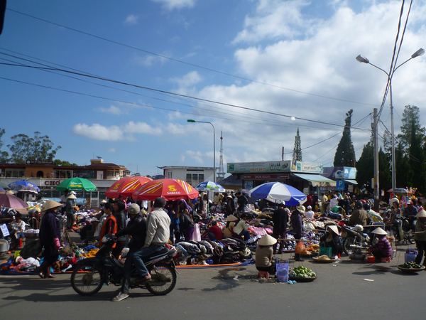 Da Lat - tržnice pod otevřeným nebem