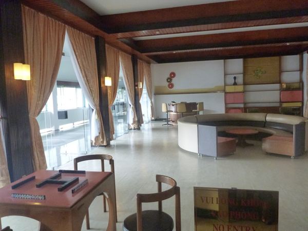 Saigon - uvnitř paláce Znovusjednocení (herna)