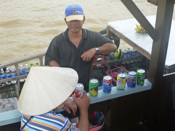 Delta Mekongu - říční trh