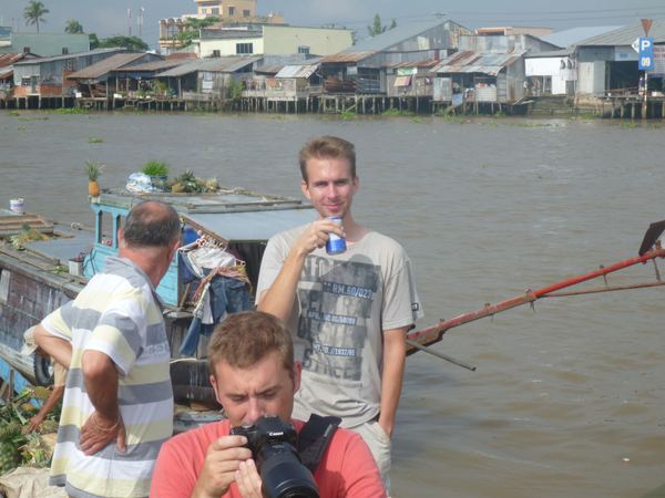 Delta Mekongu - říční trh